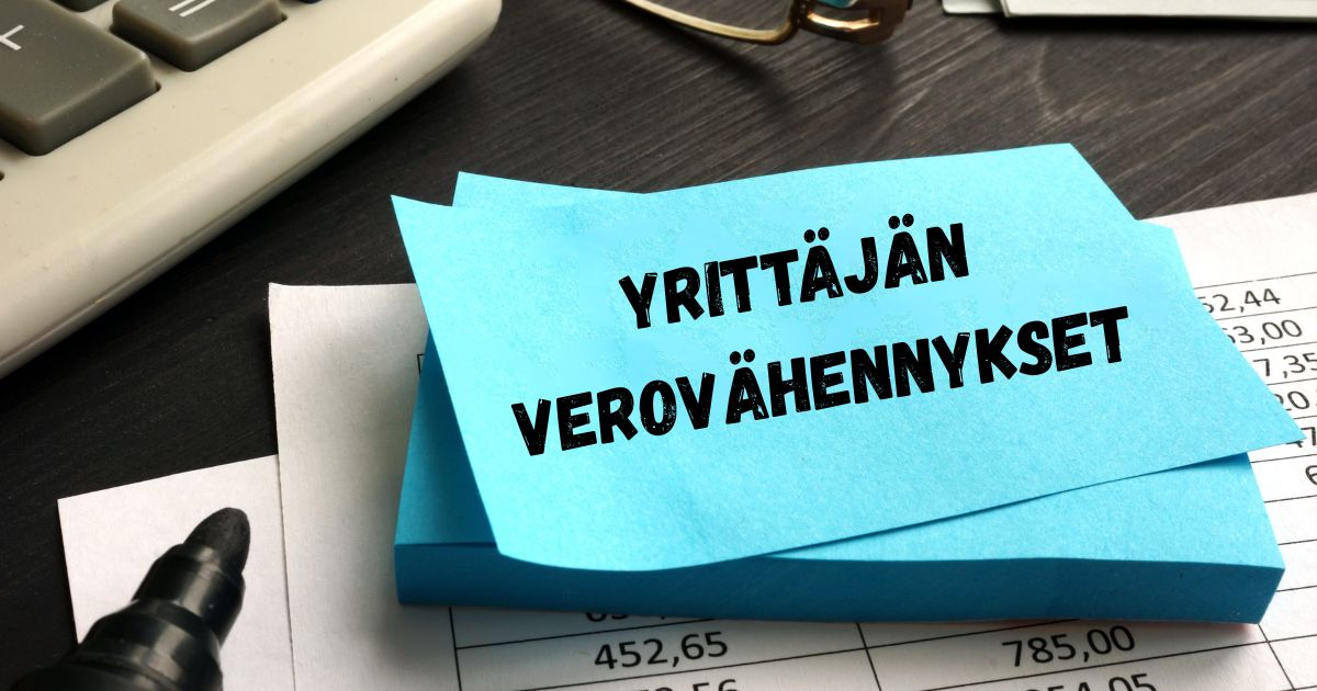 Yrityksen verovähennykset