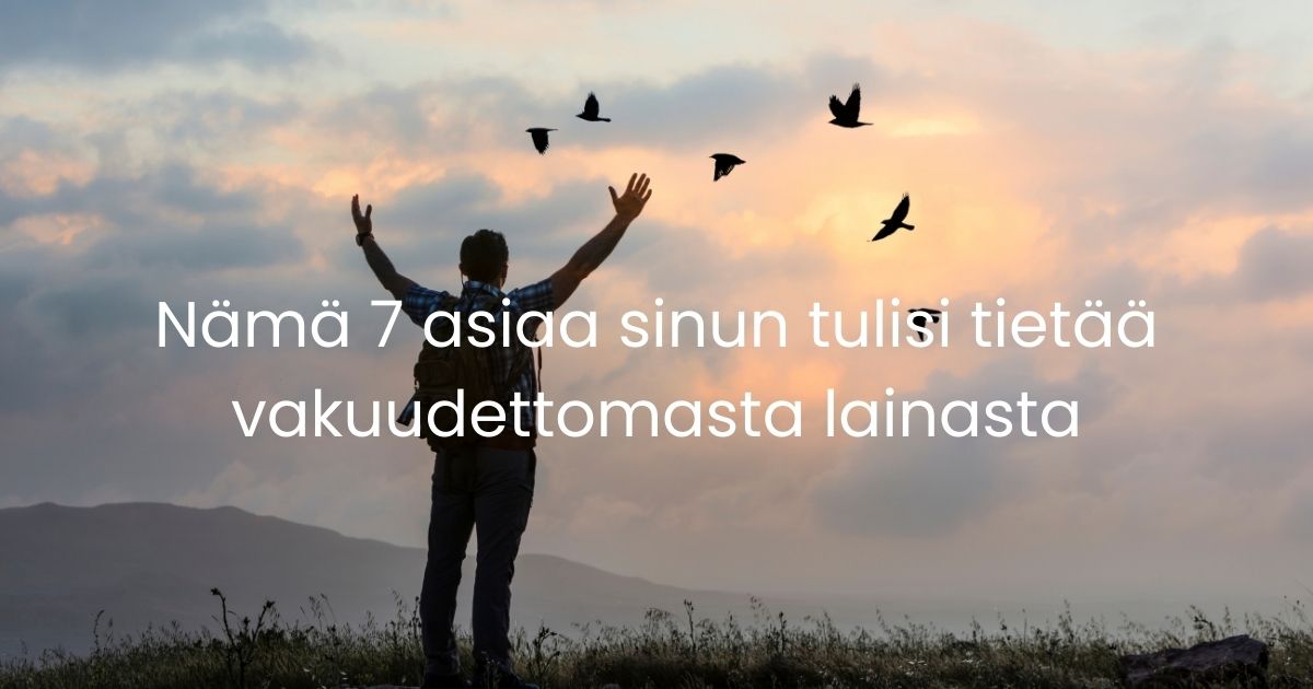 lainaa ilman vakuuksia