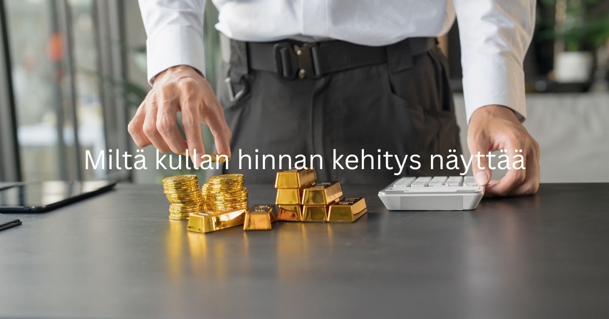 raaka kullan hinta