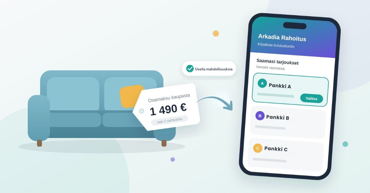 Kulutusluotto voi olla osamaksua edullisempi vaihtoehto